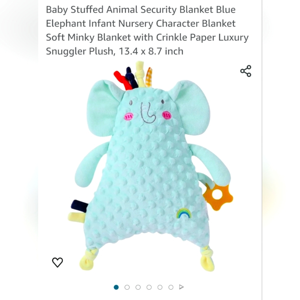 Baby stuff security  blanket